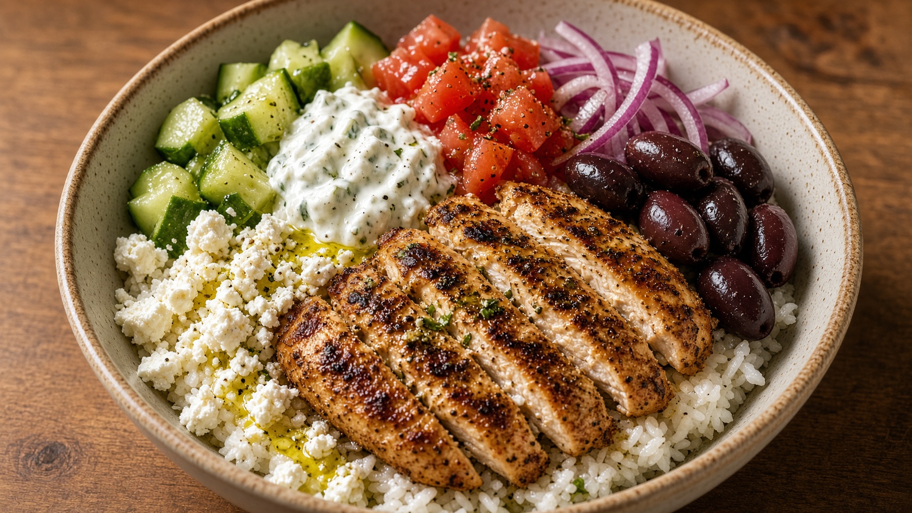 Greek Chicken Bowl