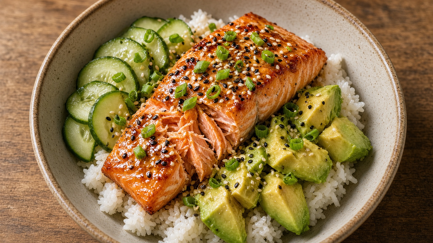 Salmon Rice Bowl
