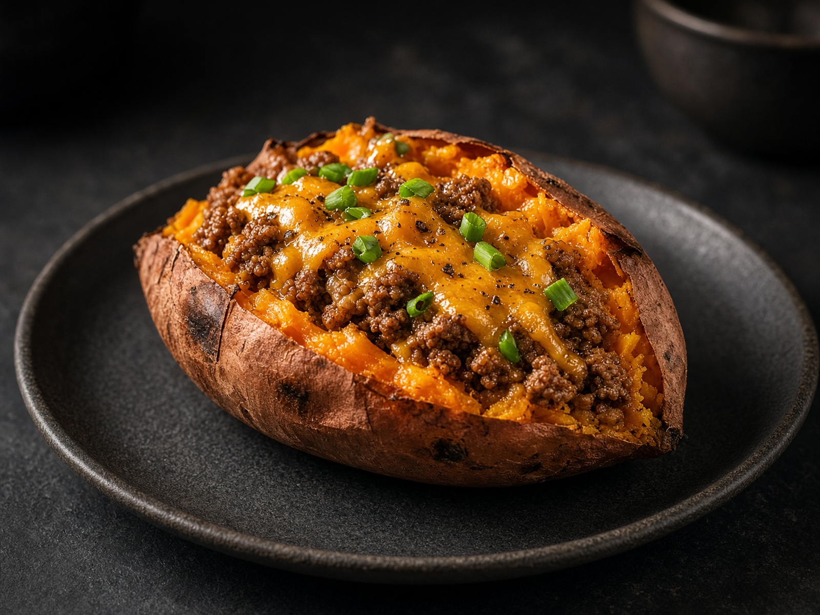 Beef-Stuffed Sweet Potatoes