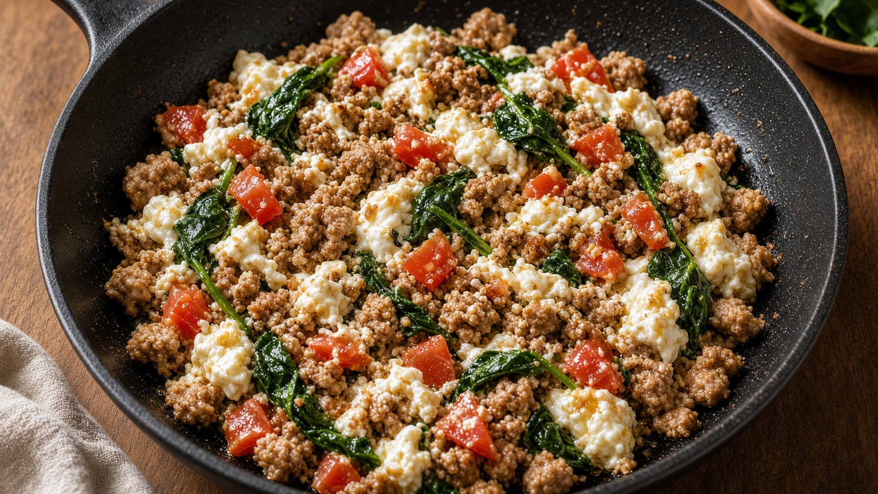 Turkey and Egg White Skillet