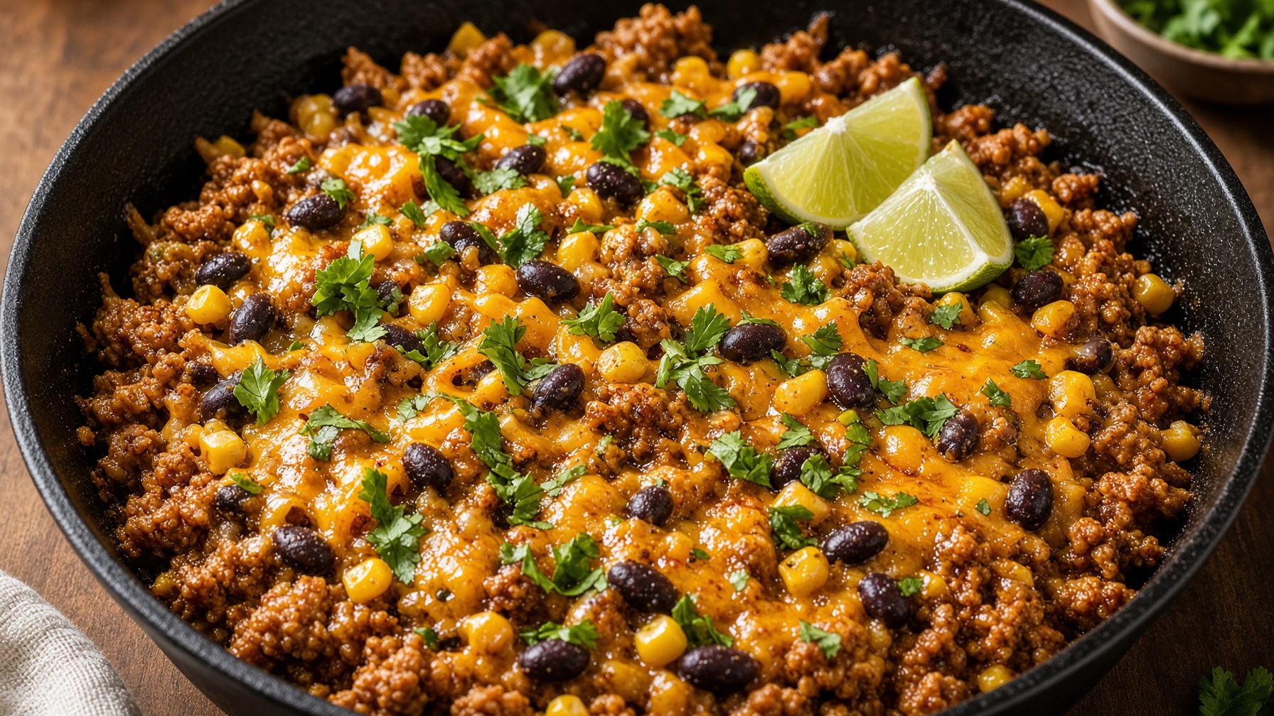 Turkey Taco Skillet